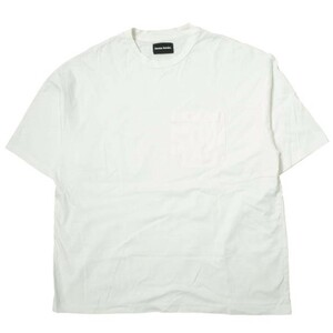 Danke Schon ダンケシェーン オーバーサイズポケットTシャツ 1012LSOLB-2 M ホワイト 半袖 トップス g13525