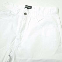 AVIREX アヴィレックス 23SS 直営店限定 AVX T/C TWILL PAINTER SHORT PANTS ツイルペインターショートパンツ L ホワイト ショーツ g13521_画像6