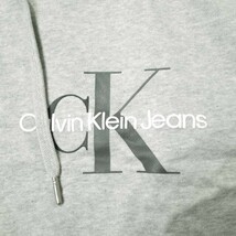 新品 Calvin klein Jeans カルバンクラインジーンズ Two-Tone Monogram Logo Sweatshirt ハイネックスウェット J319704 M Gray g13442_画像6