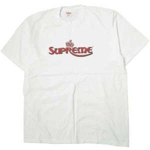 SUPREME シュプリーム 23SS アメリカ製 Crown Tee クラウンTシャツ XL WHITE 半袖 WEEK18 MADE IN USA トップス s18472