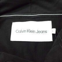 新品 Calvin klein Jeans カルバンクラインジーンズ Color Blocked Logo Hoodie スウェットプルオーバーパーカー J319949 L BLACK g13431_画像9