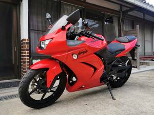 解説動画 美車 ニンジャ 250 R 書付実働 格安配送/自走引取 (NINJA 250R YZF CBR VTR Z250 GSX ZZR SL GSR ホーネット バリオス VT 京都