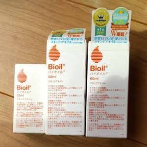 Bioil バイオイル 60ml×2本 25ml×1本 計3本 バイオイル Bioil 小林製薬