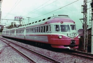 鉄道写真 小田急 3000形 SSE車 はこね KG判（102mm×152mm）