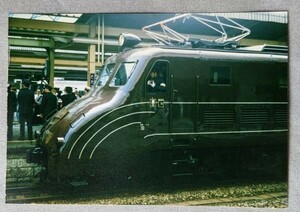 鉄道写真 EF55 1 電気機関車 M判（82.5mm×120mm）