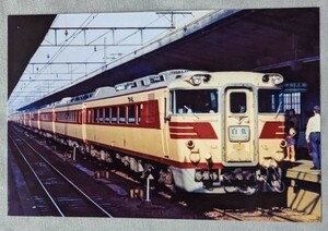 鉄道写真 特急 白鳥 キハ82系気動車 KG判（102mm×152mm）