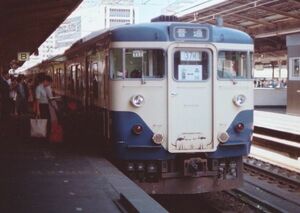 鉄道写真 113系電車 横須賀色 普通 小田原⇔品川 L判（89mm×127mm）