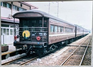 鉄道写真 SL やまぐち号 マイテ492 L判（89mm×127mm）