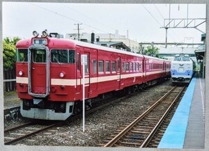 鉄道写真 711系電車 & 特急 KG判（102mm×152mm）