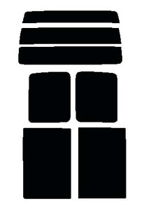 ブロンズメタル55(55%) リヤセット アトレー S3##G 手動スライドドア カット済みカーフィルム