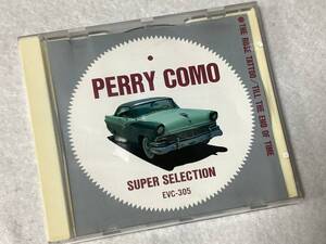 【ジャズCD】 スーパーセレクション 『PERRY COMO(ペリー・コモ)』 ◇バラの刺青◇時の終わりまで 他 EVC-305/CD-16474