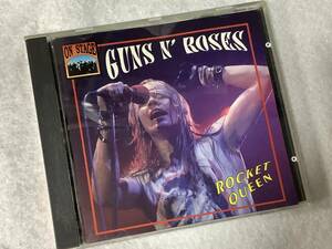 【洋楽CD】 ON STAGE 『GUNS N' ROSES(ガンズ・アンド・ローゼズ) ROCKET QUEEN』◇SWEET CHILD ON MINE 他 CD12047/CD-16486