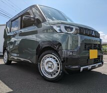 ハスラー デリカミニ スペーシアギア ウェイク TOYO OPENCOUNTRY RT 165/60R15 165/65R15 15インチ タイヤホイールセット ホワイトレター_画像8