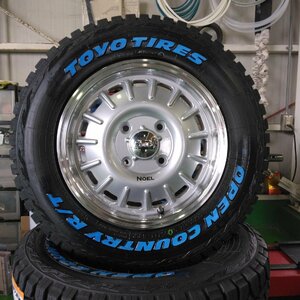 NV200 バネット デリカ D3 タイヤホイールセット TOYO OPENCOUNTRY RT 165/80R14 ホワイトレター 14インチ Bounty NOEL