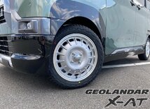 165/60R15 165/65R15 ハスラー タフト デリカミニ ウェイク スペーシアギア タイヤホイールセット ヨコハマジオランダーX-AT 15インチ Noel_画像3