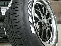 車検対応 ハイエース200系 人気 タイヤホイールセット BD00 YOKOHAMA パラダ ホワイトレター 215/60R17 新品4本セット 17インチ_画像2