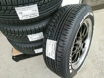 車検対応 ハイエース200系 人気 タイヤホイールセット BD00 YOKOHAMA パラダ ホワイトレター 215/60R17 新品4本セット 17インチ_画像10