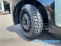 165/60R15 165/65R15 デリカミニ ハスラー タフト タイヤホイールセット 4本セット 15インチ Noel トーヨーオープンカントリーRT_画像7