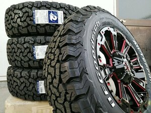 デリカD5 エクストレイル RAV4 クロスロード タイヤホイールセット DeathRock BFグッドリッチ オールテレーン KO2 225/70R16 215/70R16