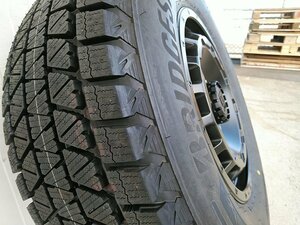 スタッドレス プラド ハイラックス FJ サーフ H3 タイヤホイールセット ブリヂストン ブリザック DM-V3 265/70R17 265/65R17 SwaGGer