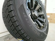 DUNLOP スタッドレス ウィンターマックス SJ8+ 265/70R17 265/65R17 275/65R17 プラド サーフ ハイラックス FJ タイヤホイール DeathRock_画像4