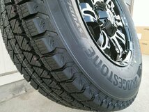 ブリヂストン スタッドレス ブリザック DM-V3 265/70R17 265/65R17 プラド ハイラックス FJ サーフ H3 タイヤホイールセット Balano_画像5