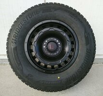 ブリヂストン スタッドレス タイヤホイールセット ブリザック DM-V3 265/70R17 265/65R17 プラド ハイラックス FJ サーフ H3 SwaGGer_画像7