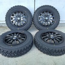 軽自動車 ハイゼット タイヤホイールセット ヨコハマ ジオランダーMT 145/80R12 MUD-Xⅱ 12インチ_画像1