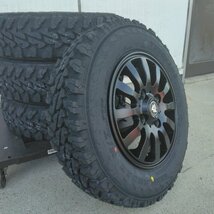 軽自動車 アクティ タイヤホイールセット ヨコハマ ジオランダーMT 145/80R12 MUD-Xⅱ 12インチ_画像5