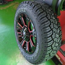 ハイエース200系 レジアスエース タイヤホイールセット 車検対応 ヨコハマ ジオランダー X-AT 215/65R16 16インチ DeathRock_画像6