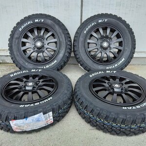 軽自動車 N-VAN タイヤホイールセット マッドスター ラヂアル MT 145/80R12 MUD-Xⅱ 12インチ