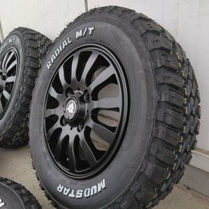 軽自動車 クリッパー タイヤホイールセット マッドスター ラヂアル MT 145/80R12 MUD-Xⅱ 12インチ