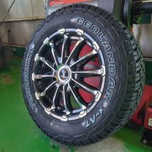 ハイエース200系 サマータイヤ ホイールセット 215/65R16 車検対応 ヨコハマ ジオランダー X-AT 16インチ BD12 新品4本セット_画像4