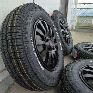 軽自動車 ハイゼット タイヤホイールセット マッドスター ラヂアル AT 145/80R12 MUD-Xⅱ 12インチ