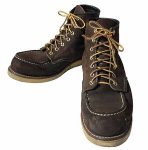 USA製 ● RED WING レッドウイング ● モクトゥ アイリッシュセッター レザー ブーツ JP27.5CM E ブラウン系