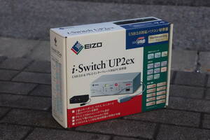 珍品美品　EIZO　i・Switch UP2ex　2台のパソコンでキーボード　マウス共用　PC切替器　動作未確認