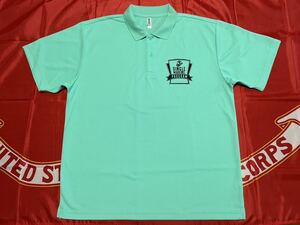 USMC Single Marine Program Dri Polo рубашка 3L Mint Green