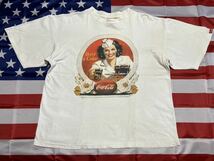 ヴィンテージ 90年代 コカコーラ コークス グラフィック Tシャツ サイズ L アメリカ製_画像1