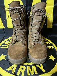  used beautiful goods MADE IN USA BELLEVLLE C755 EXTREME COLD WEATHER COMBAT BOOT 10R 28 centimeter COYOTE