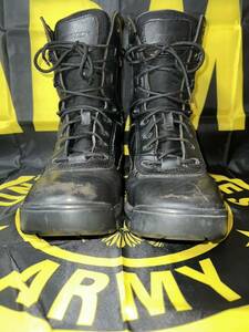 中古　BATES US ARMY TACTICAL SPORT 8 SIDE ZIP ブーツ　11インチ　29センチ　BLACK