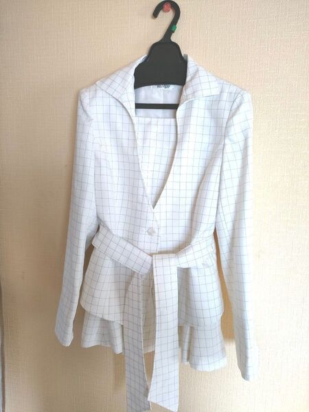 【美品】セットアップスーツ ホワイト 色々使える