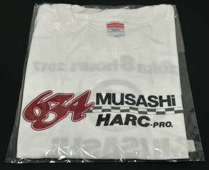 2017鈴鹿8耐　MuSASHi RT HARC-PRO Tシャツ　XLサイズ新品未使用未開封品　当時物