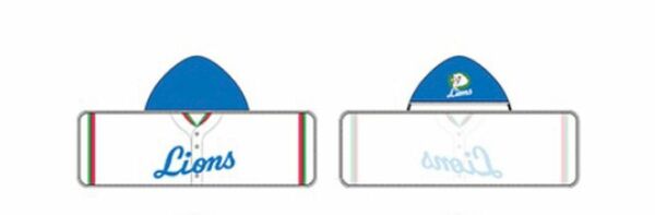 埼玉西武ライオンズ「ユニフォームデザインフード付き冷感タオル」
