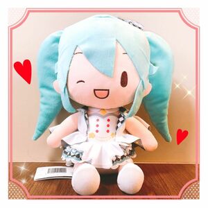 新品　プロセカ　スペシャルふわふわぬいぐるみ　ステージのセカイの初音ミク