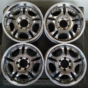 管理番号：Ｓ3-106【4本価格】【18x8J 6x139.7 ET+36 ハブ106】HART・2本深リム・直接引取可能・下取り可能