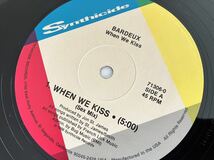 Bardeux / When We Kiss(SEX MIX,RADIO EDIT)/Sex Machine 12inch SYNTHICIDE RECORDS US 71306-0 88年EUROBEAT,バルドー,Jaz,Acacia,_画像6