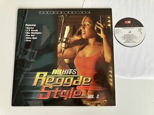 R&B HITS REGGAE STYLE Vol.2 LP VIP RECORDS VPRL2239 03年盤,Pam Hall,Fiona,J.D.Smooth,Sanchez,Mikey Spice,Glen Washington,