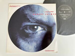 【88年UK盤】Robert Palmer/ Simply Irresistible(Extended,7 Ver,Inst)/Nova 12inch EMI UK 12EM61 ロバート・パーマー,この愛にすべてを