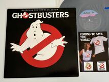 【貴重チラシ付】GHOSTBUSTERS SOUNDTRACK LP ARISTA US AL8-8246 84年盤,ゴーストバスターズ,Ray Parker Jr.,Bernstein,Laura Branigan,_画像1