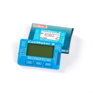 No.021 CellMeter 8 多機能 バッテリー容量 チェッカー 　※定形外送料140円※ バッテリーチェッカー/バッテリー放電/サーボテスター @D